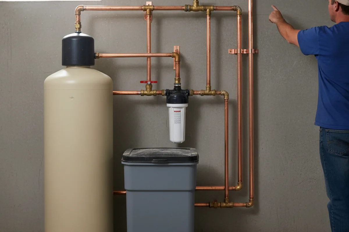 Whole-house water treatment system installed in Orovada